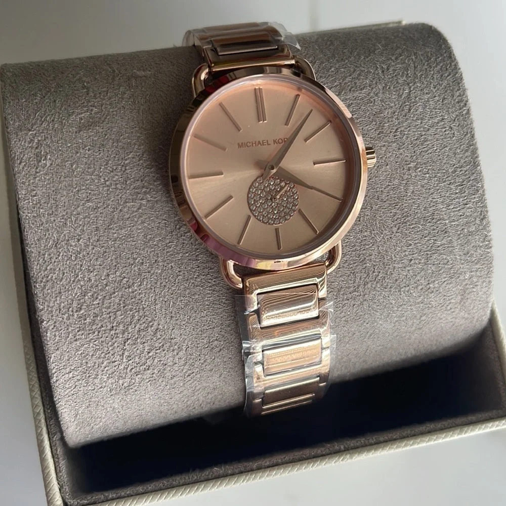 Micheal kors rose gold 32mm